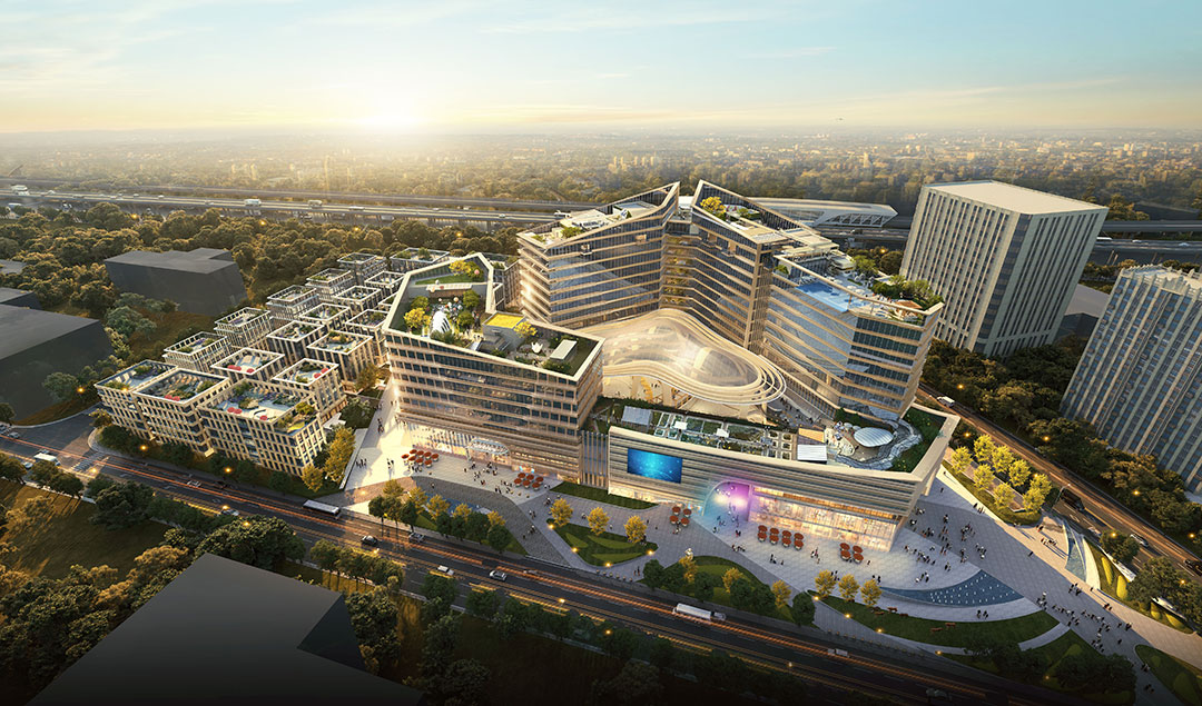 捷報(bào)頻傳！浙江萬豪集團(tuán)中標(biāo)上海寶山商辦項(xiàng)目中庭天幕