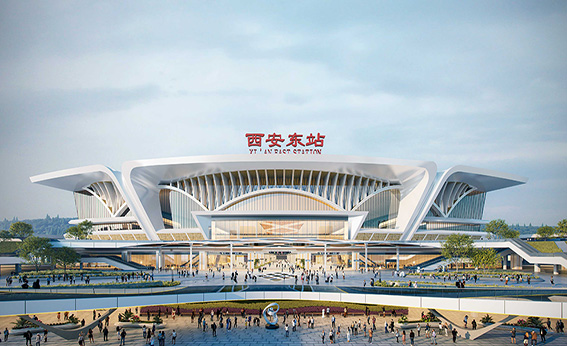 西安東站ETFE氣枕膜結(jié)構(gòu)項(xiàng)目