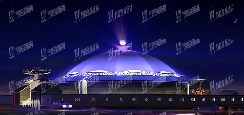 天華鄉(xiāng)村大舞臺膜結構